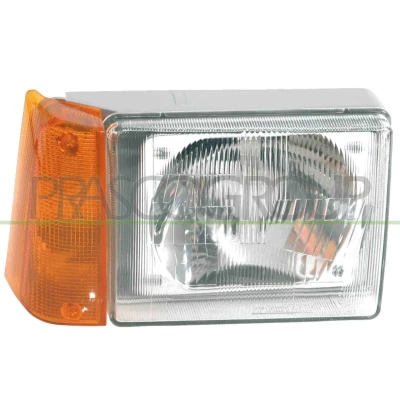 Billede af PRASCO FT1214604 Forlygter venstre H4 orange med blinklys FIAT: Panda I Hatchback