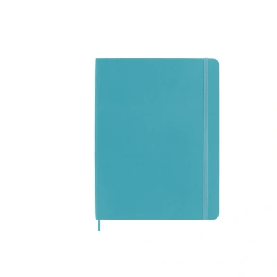 Billede af Moleskine Notesbog XL Foret Blødt Omslag Reef Blue