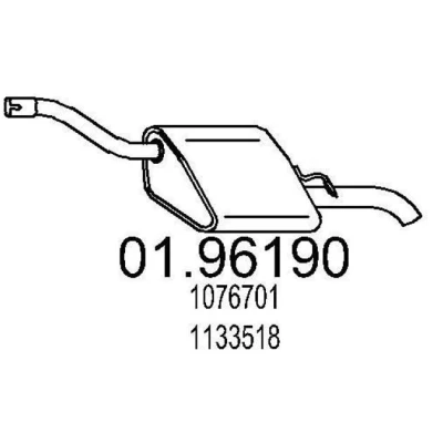 Billede af MTS 01.96190 Lydpotte 1030