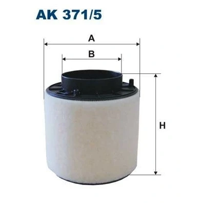 Billede af FILTRON AK 371/5 Luftfilter 167 174 Filterindsats AUDI: A4 B8 Avant, A5 Sportback, Q5