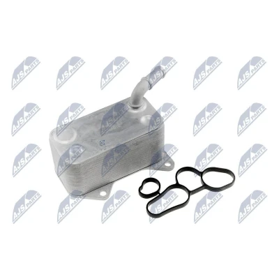 Billede af NTY CCL AU 012 Olieradiator VOLKSWAGEN: Polo V Hatchback, Golf 6, 5, SEAT: Leon II AUDI: A3 Hatchback