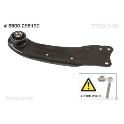 Billede af TRISCAN 8500 295190 Bærearm med gummileje semi trailing arm VOLKSWAGEN: Passat B7 Variant, B6 Sharan II, SEAT: Alhambra II