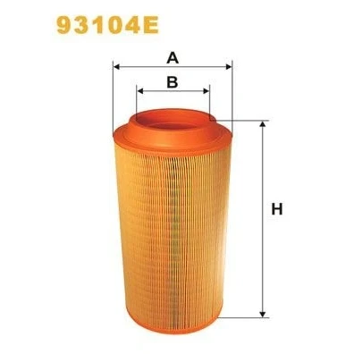 Billede af WIX FILTERS 93104E Luftfilter 400 192 Filterindsats