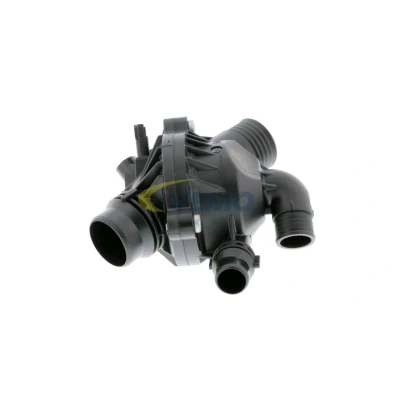 Billede af VEMO V20 99 1286 Termostat 103 Q+, original equipment manufacturer quality MADE IN GERMANY med pakning Plastikhus, hus BMW: 3 Touring, Sedan, X5