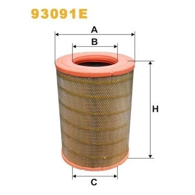 Billede af WIX FILTERS 93091E Luftfilter 445 303 Filterindsats