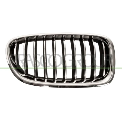Billede af PRASCO BM0502003 Kølergitter højre chrom/sort BMW: 5 Touring, Sedan