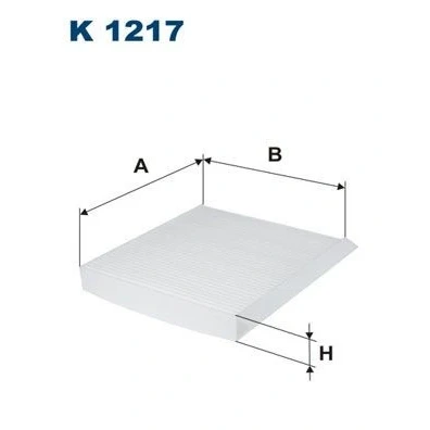 Billede af FILTRON K 1217 Kabinefilter Partikelfilter 222 200 30 SUBARU: Forester II, NISSAN: X Trail