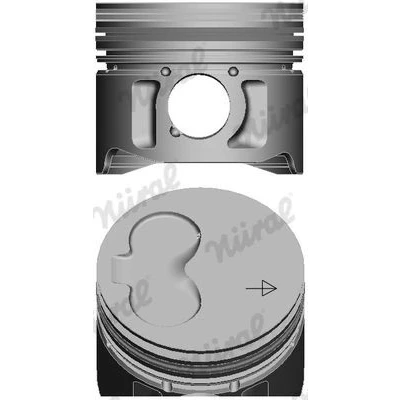 Billede af NÜRAL 87 990100 40 Motor Stempel 79,5 med stempelringholder