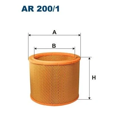 Billede af FILTRON AR 200/1 Luftfilter 192 232 Filterindsats