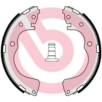 Billede af BREMBO S 49 525 Bremsebakker 254 52