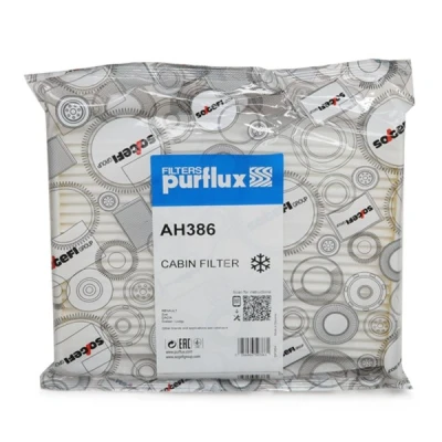 Billede af PURFLUX AH386 Kabinefilter Pollenfilter 250 180 36 DACIA: Dokker Stationcar, Lodgy, Express, NISSAN: X Trail, RENAULT: Zoe