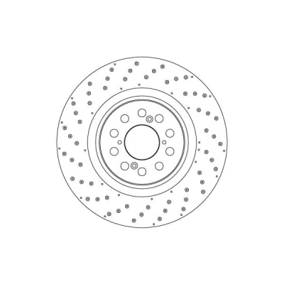 Billede af Bremseskive TRW DF6931S