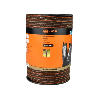 Billede af TurboStar bånd 40 mm terra, 200m, Gallagher Egnet til Husdyrbrug