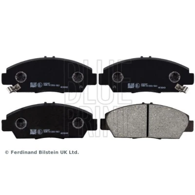 Billede af BLUE PRINT ADH24248 Bremseklodser foraksel med akustisk advarsel for slid HONDA: PRELUDE V, 4
