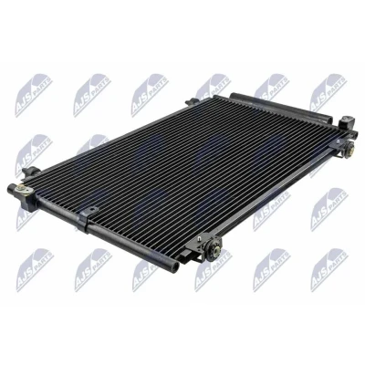 Billede af NTY CCS TY 026 Kondensator med tørrer Aluminium 650 R 134a TOYOTA: Corolla IX Station Wagon, Hatchback
