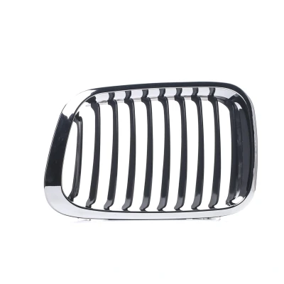 Billede af VAN WEZEL 0646515 Kølergitter venstre sort krom BMW: 3 Sedan, Touring