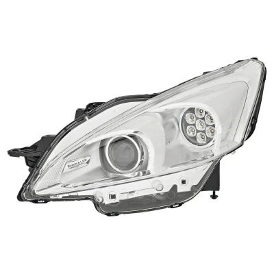 Billede af VALEO ORIGINAL PART 046866 Forlygter venstre med kurvelys til højrekørsel uden indstillingsmotor for LWR, styreenhed Xenon PEUGEOT: 508 I SW
