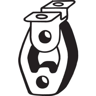 Billede af BOSAL 255 046 Gummibånd, udstødningssystem