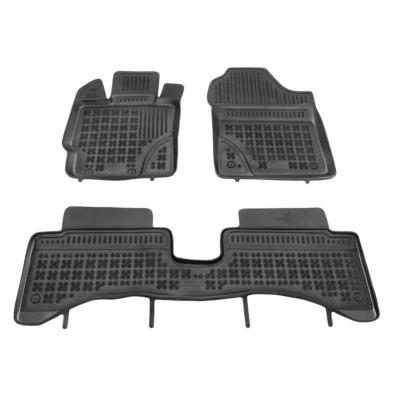 Billede af REZAW PLAST 201430 Gulvmåttesæt Gummi foran og bagved sort TOYOTA: Yaris III Hatchback
