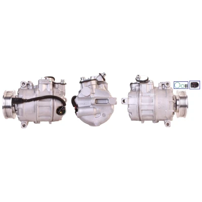 Billede af ELSTOCK 51 0882 Kompressor PAG 46 R 134a med pakninger VOLKSWAGEN: Multivan 5 (7HM, Transporter Bus, 6