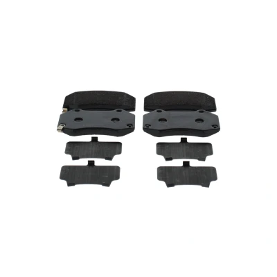 Billede af BOSCH 0 986 494 718 Bremseklodser Low Metallic med akustisk advarsel for slid anti knirke plade OPEL: Corsa D Hatchback, E Hatchback