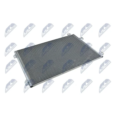 Billede af NTY CCS RE 013 Kondensator uden tørrer Aluminium 625 R 134a RENAULT: CLIO 2