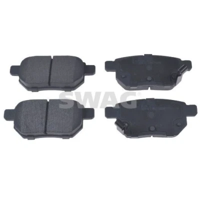 Billede af SWAG 33 10 6573 Bremseklodser bagaksel med akustisk advarsel for slid TOYOTA: Auris Hatchback, Prius III LEXUS: CT