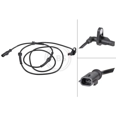 Billede af A.B.S. 31927 ABS sensor aktiv 1600 sort MERCEDES BENZ: Citan Van