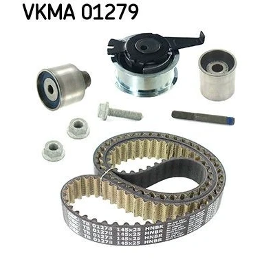 Billede af SKF VKMA 01279 Tandremssæt 145 med afrundet tandprofil VOLKSWAGEN: Golf 7 Variant, Multivan 6,