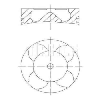 Billede af Stempel MAHLE ORIGINAL 081 PI 00103 000