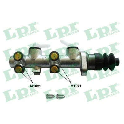 Billede af LPR 1158 Bremsehovedcylinder 19,05 Gråt støbejern 10 X 1 (4) VOLKSWAGEN: Beetle