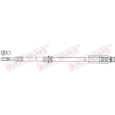 Billede af Bremseslange QUICK BRAKE 50.835X