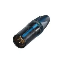 Billede af XLR kabelstikpropper 4 N/A XX Loddetilslutning Sort