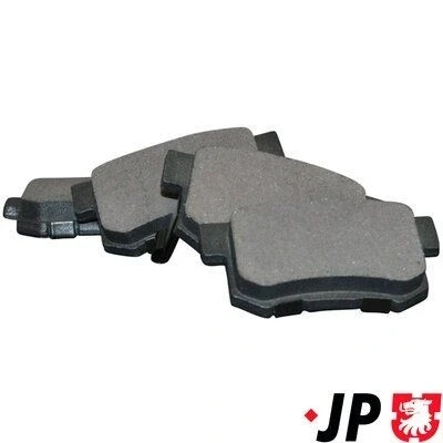 Billede af JP GROUP 3463700410 Bremseklodser bagaksel med akustisk advarsel for slid HONDA: Jazz 3, CIVIC 7 Hatchback, 6 SUZUKI: SWIFT 3