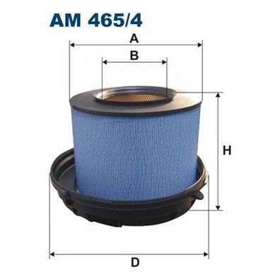 Billede af FILTRON AM 465/4 Luftfilter 348 404 Filterindsats