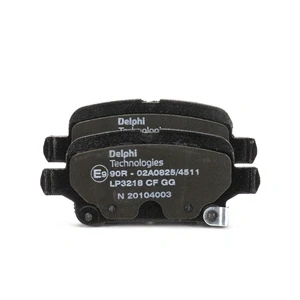 Billede af DELPHI LP3218 Bremseklodser med akustisk advarsel for slid anti knirke plade uden tilbehør OPEL: Astra K Sports Tourer, Hatchback