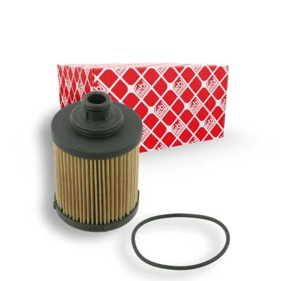 Billede af FEBI BILSTEIN 26365 Oliefilter med tætningsring Filterindsats FIAT: 500 Hatchback, Punto III Grande Hatchback