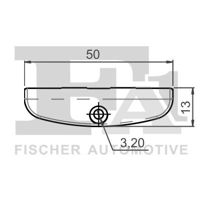 Billede af FA1 22 40038.5 Clips, side /beskyttelseslister sort