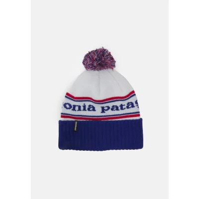 Billede af Patagonia Powder Town Beanie Park Stripe: Viking Blue (PRVB)