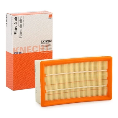 Billede af MAHLE ORIGINAL LX 933/3 Luftfilter 57,3 141 238,0 Filterindsats RENAULT: CLIO 3, III Grandtour, 2, NISSAN: Juke, MICRA 4, 3