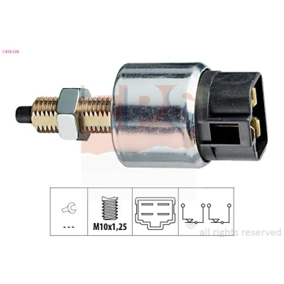 Billede af EPS 1.810.128 Bremselyskontakt mekanisk M10x1,25 Made in Italy OE Equivalent