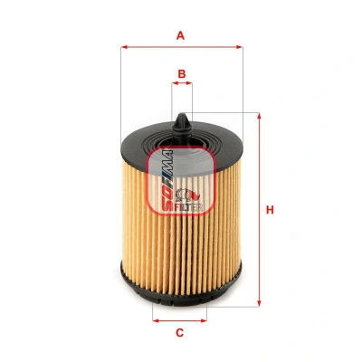 Billede af SOFIMA S 5024 PE Oliefilter Filterindsats OPEL: Insignia A Sports Tourer, Zafira B, Vectra C Caravan, ALFA ROMEO: 159 Sportwagon, Sedan, Brera