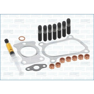 Billede af AJUSA JTC11263 Montagesæt, lader with studs, syringe oil med pakninger monteringsvejledning PEUGEOT: 206 Hatchback, 307 SW