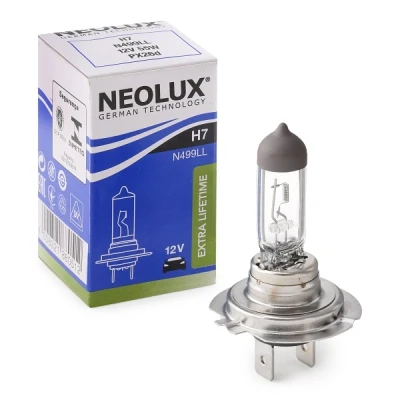 Billede af NEOLUX N499LL Pære, fjernlys H7 12V 55w 3200K Halogen VOLKSWAGEN: Touran I, Polo V Hatchback, CC, AUDI: A4 B8 Avant, A6 C7 A3 Sportback