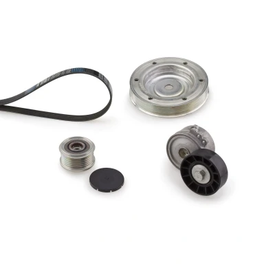 Billede af GATES K096PK1218 Kileribberem Med krumtapakselremskive, friløbsremskive ThermalPro CITROËN: C5 II Hatchback, C4 I PEUGEOT: 407 Sedan