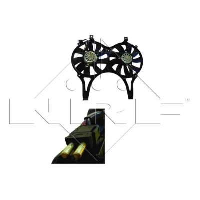 Billede af NRF 47294 Køleventilator 395 12 350 med holderamme