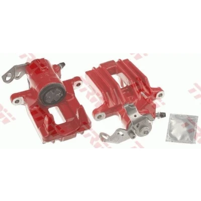 Billede af TRW BHQ136E Bremsekaliber Rød Aluminium VOLKSWAGEN: Lupo / 3L, Polo III Hatchback