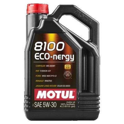 Billede af Motul ECO NERGY 5W 30 4l Motorolie 104257 FORD: MONDEO 4, FOCUS 2 Kombi, 3 Turnier, HONDA: CIVIC 8 Hatchback, Jazz 3, KIA: RIO