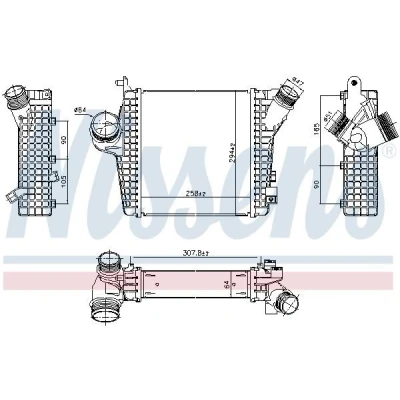 Billede af NISSENS 961305 Intercooler