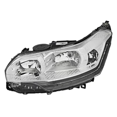 Billede af VALEO 044467 Forlygter venstre H7, H1 Halogen, LED med nærlys, kørelys til højrekørsel ORIGINAL PART indstillingsmotor for LWR